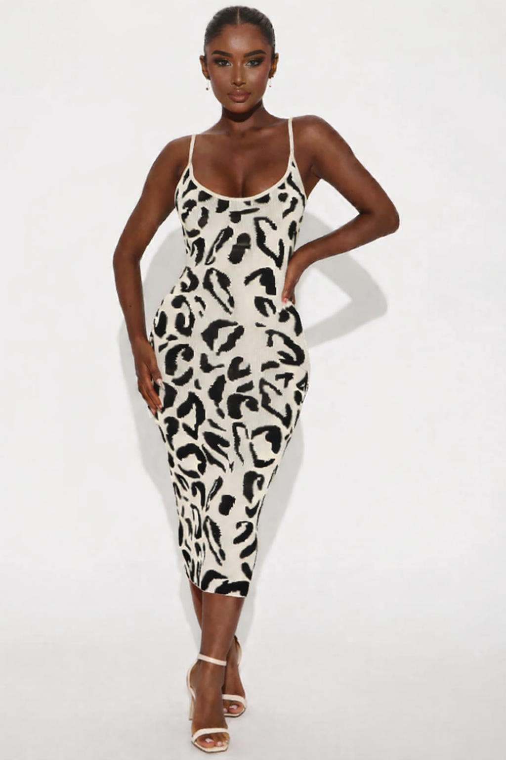 For The Leopard In Me Midi Dress