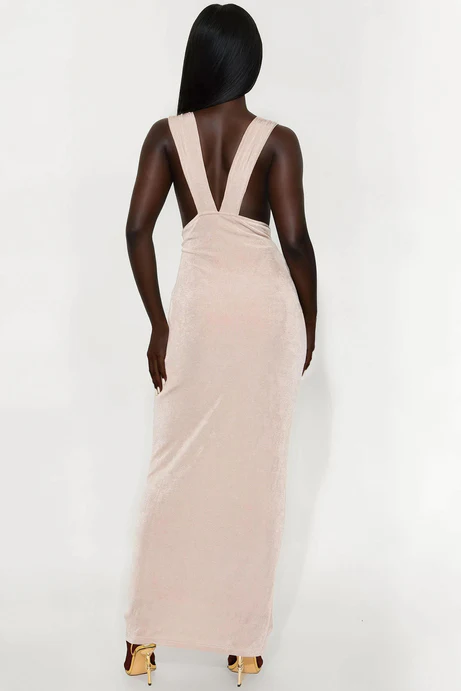 All Beauty No Beast Slinky Maxi Dress - Image 2
