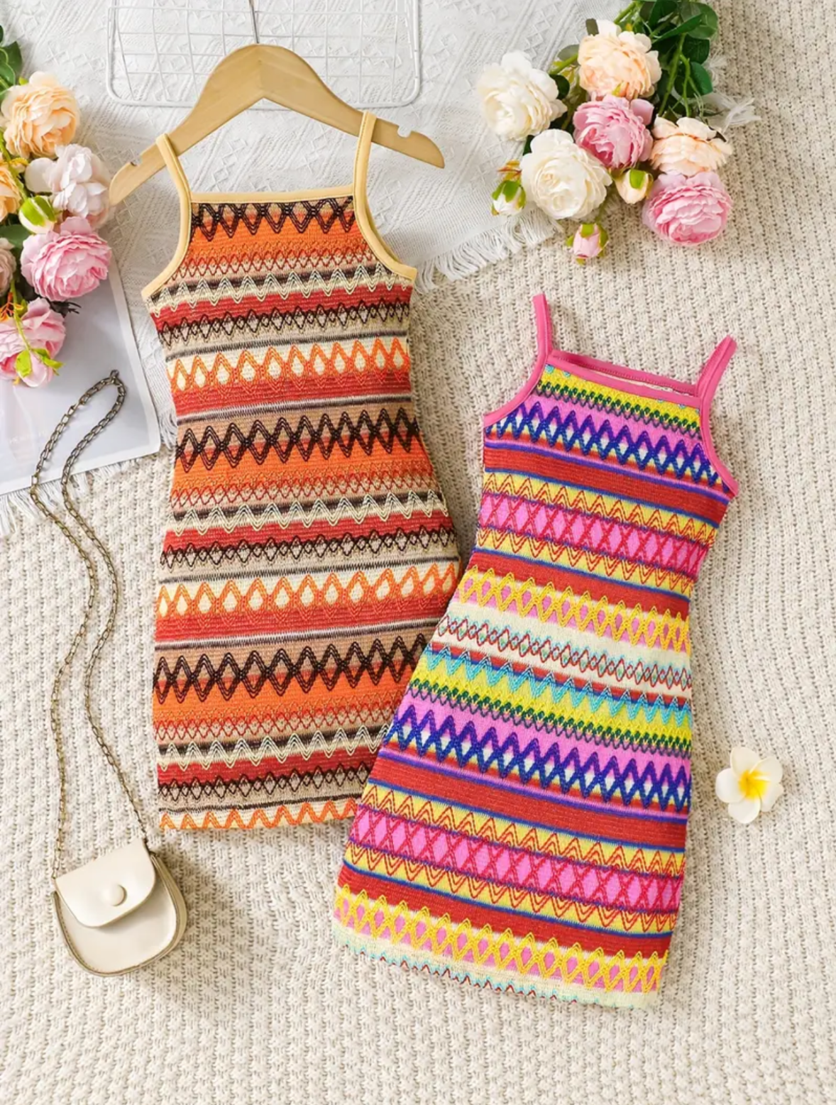 Geometric Pattern Dress