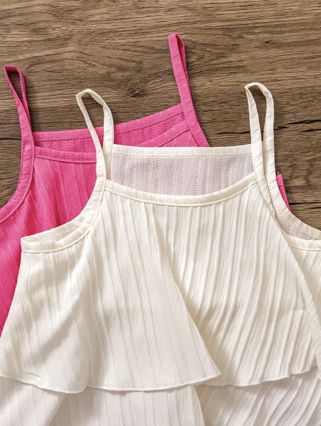 Girl's Summer 2-Piece Short Set w/ Ruffles