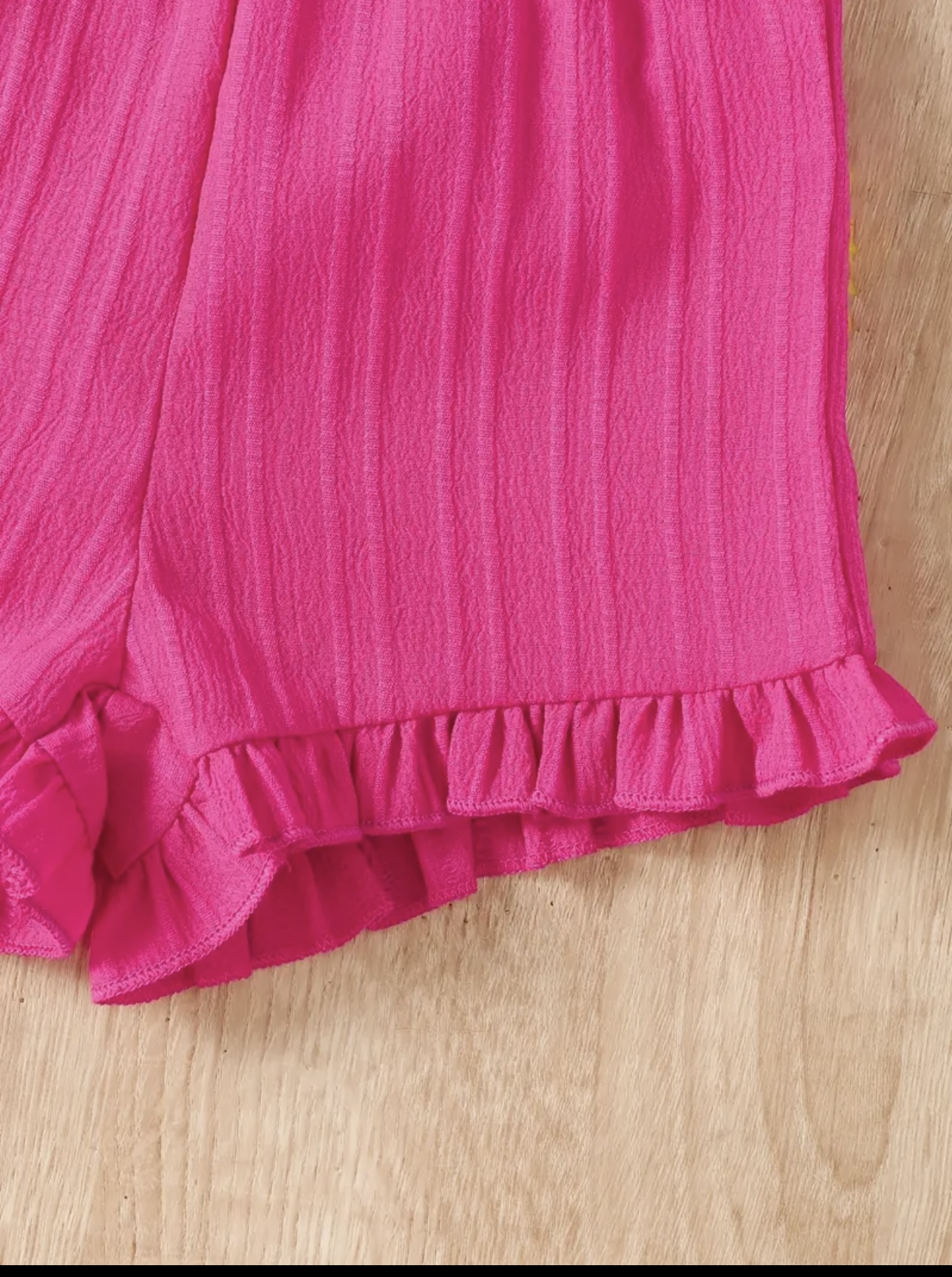 Girl's Summer 2-Piece Short Set w/ Ruffles - Image 5