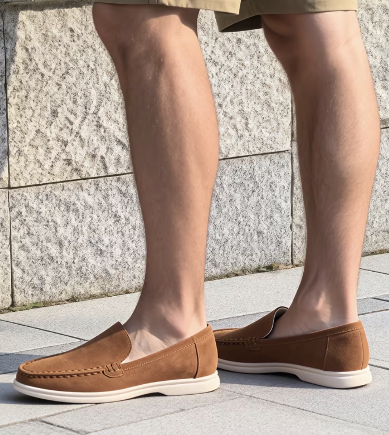 Men's Casual Slip-On Faux Loafers - Image 3