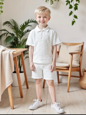 Boy's Summer Polo Shirt & Shorts