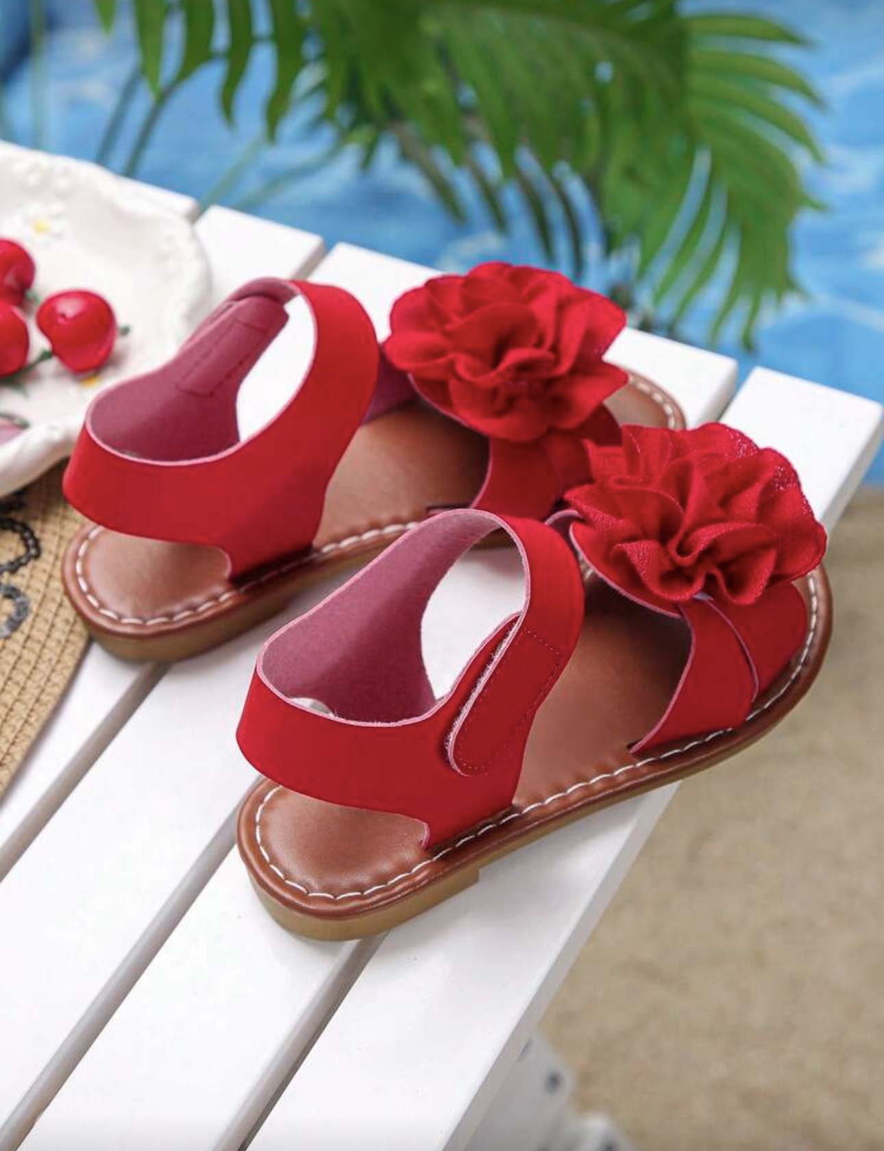 Girl's Cute Colorful Conversation Piece Sandals - Image 4