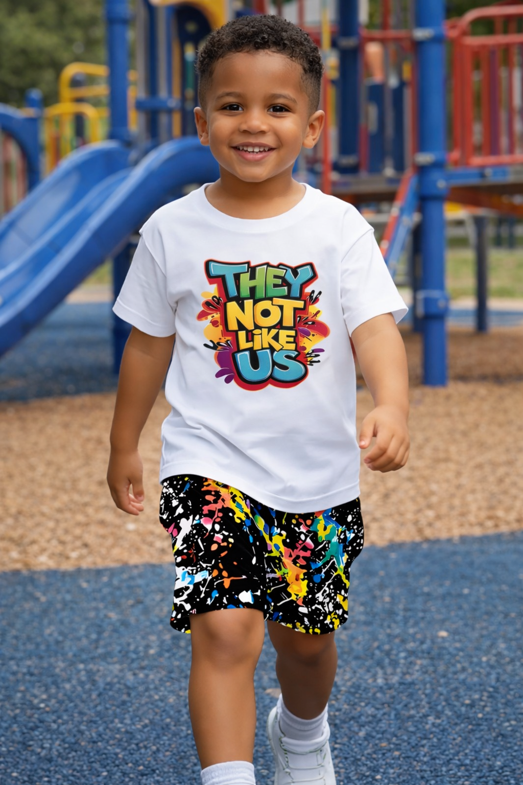 Boy's "They Not Like Us" 2-Piece Set