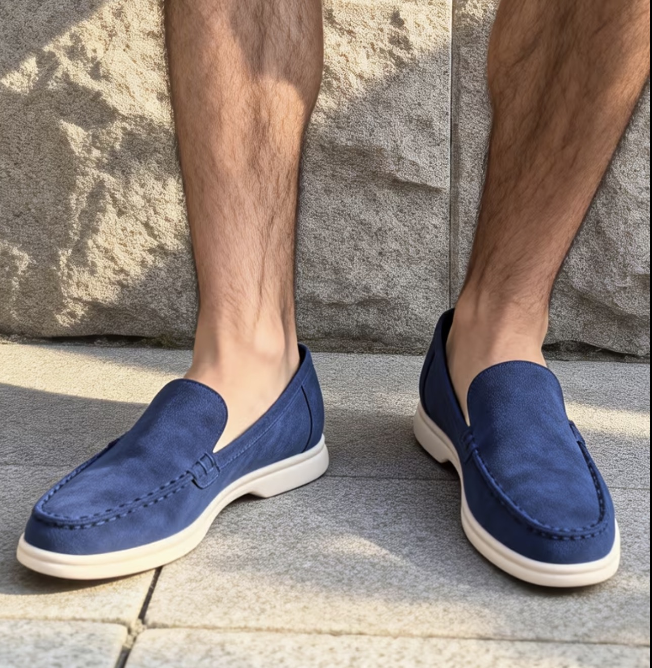 Men's Casual Slip-On Faux Loafers - Image 7