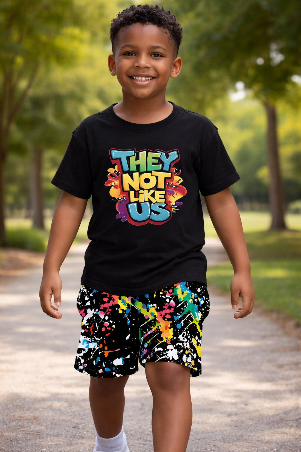 Boy's "They Not Like Us" 2-Piece Set - Image 3