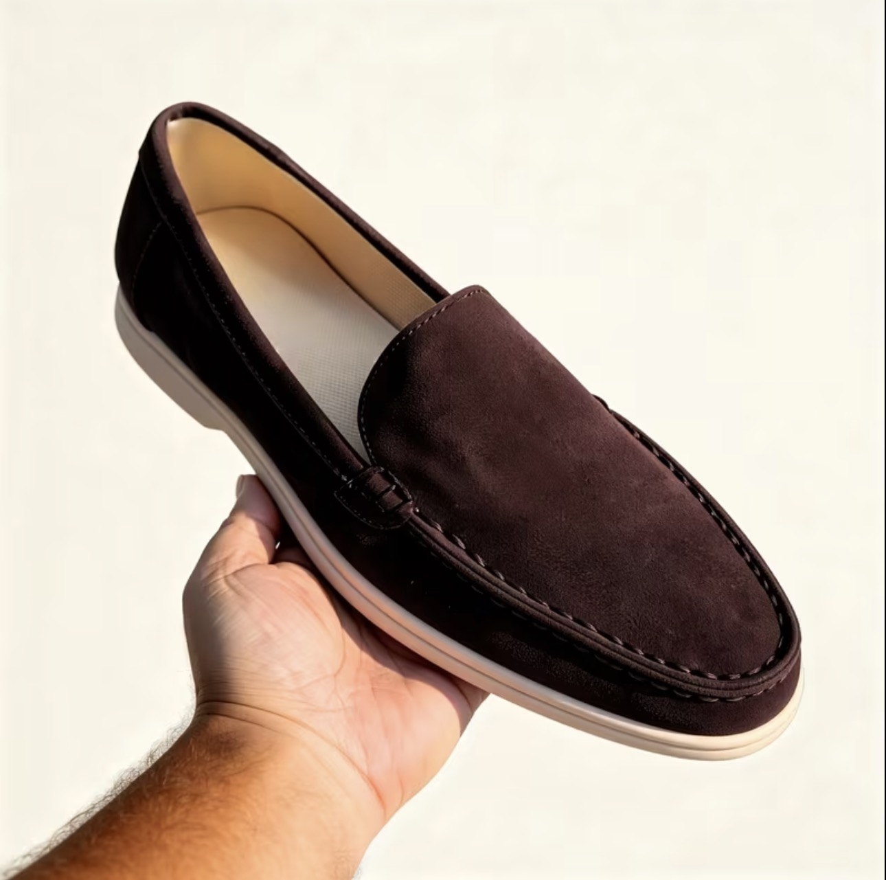Men's Casual Slip-On Faux Loafers - Image 5