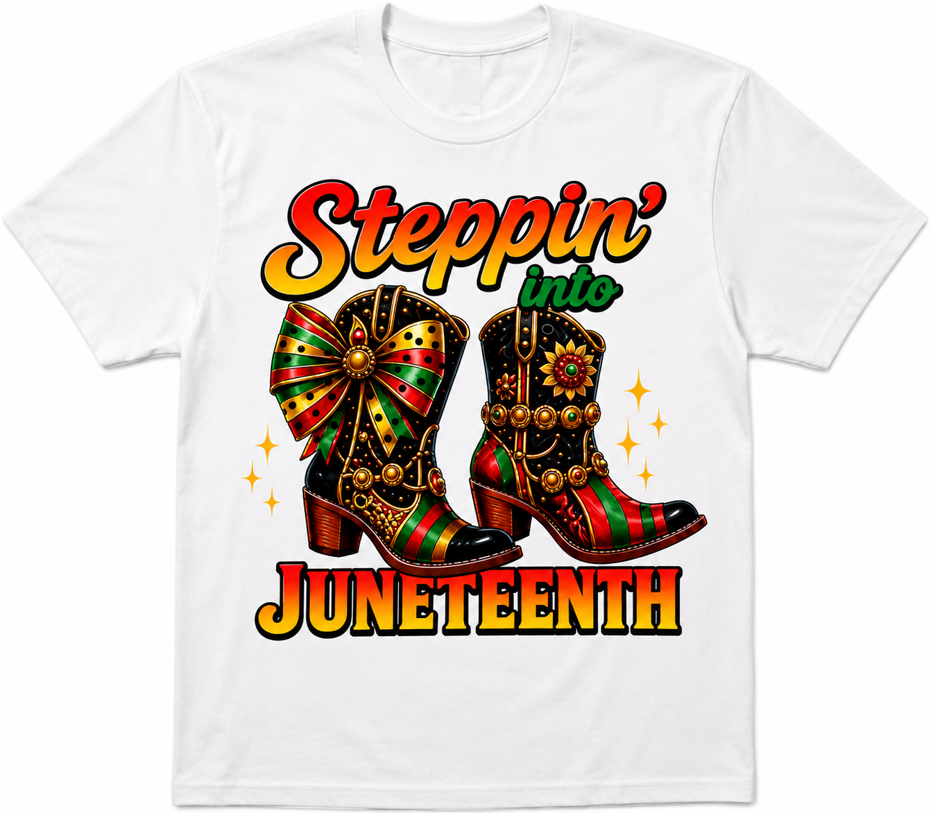 Steppin’ Into Juneteenth T-shirt