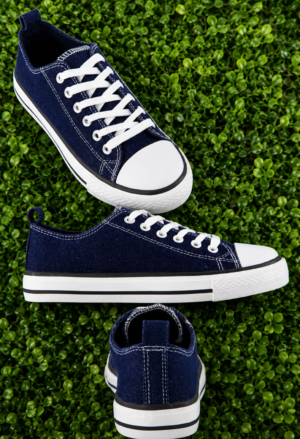 Low-Top Canvas Sneakers