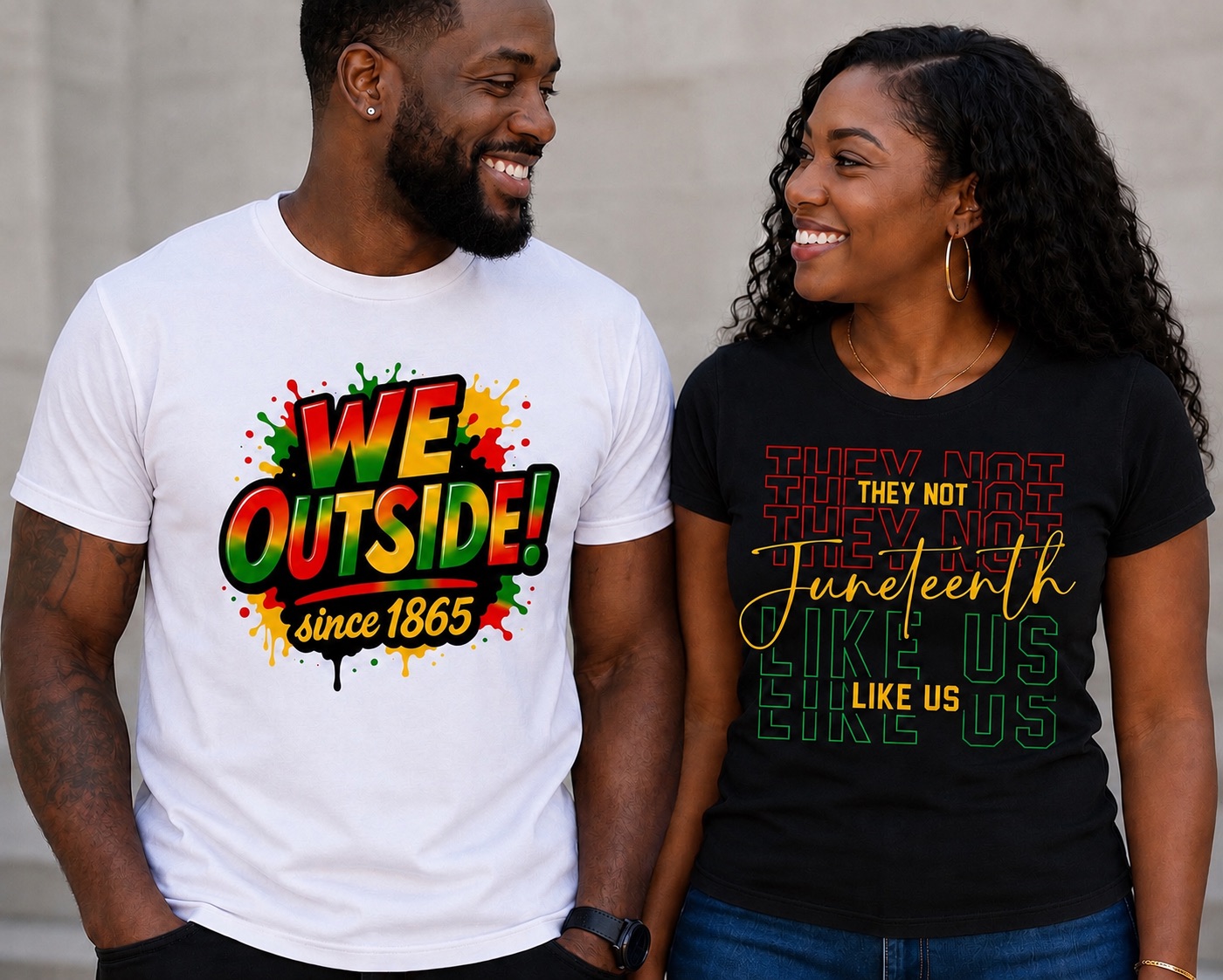 We Outside Juneteenth T-Shirt - Image 2